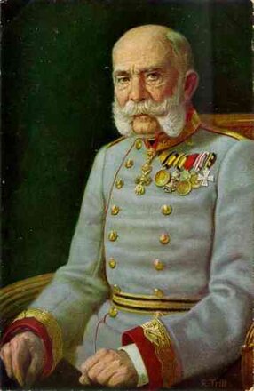 Kaiser Franz Joseph I. um 1890