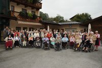 Ein Gruppenfoto von allen Teilnehmern des Kiwanisaufluges.