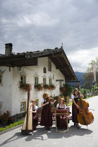 4-Klee eine Formation der Musikhauptschule Wildschönau