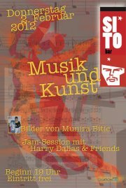 Kunst und Musik Plakat