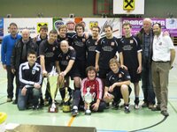 Turniersieger des KM-Cups 2012 bei der Preisverleihung