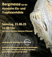 Bergmesse bei der Hundalm Eis- und Tropfsteinhöhle 21.06.25