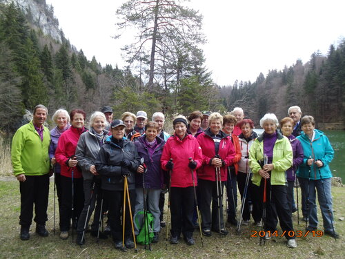Wandergruppe beim Berglsteinersee 2014 003