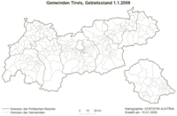 Die Gemeinden Tirols