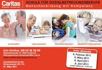 Ihre Chance! Sozialbetreuer/in, ein Beruf mit Zukunft!