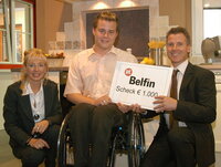 Firma Belfin unterstützt Roman Rabl
