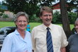 BGM Hermann Ritzer (rechts) freute sich über den Besuch von Ministerin Claudia Schmied!