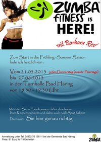 Auf zum Zumbakurs!