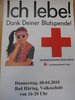 Spende Blut - Rette Leben in Bad Häring am 8.April 2010