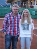 Clubmeister Thomas Themessl und Theresa Waltl (Foto: Rangetiner)