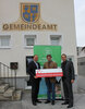 Landeshauptmann-Stellvertreter Josef Geisler, BGM Hermann Ritzer und DI Bruno Oberhuber beim Pressegespräch am 23. Oktober.