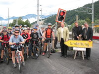 Bahnunterführung Schranken Wörgl/Kirchbichl