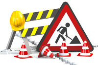 Symbolbild einer Baustelle
