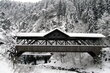 Klammbrücke im Winter