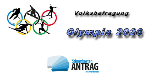  Olympiabefragung 2026 - Stimmkartenantrag / Bildung & Soziales / News Illustration 