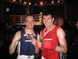 Die beiden frisch gebackenen Boxstaatsmeister Carlos Egger (links) und Arbi Tscherkaiev vom Boxclub Unterberger Wörgl.