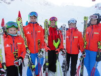 v.l. Julia Mairhofer, Thomas Feiersinger, Lisa Jager, Sarah Mairhofer & Eva-Maria Feiersinger