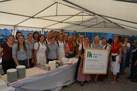 Die Bäuerinnen des Gebietes Wörgl und Umgebung richteten den Tag der offenen Tür bei der TirolMilch anlässlich des 60-Jahr-Jubiläums der Bäuerinnenorganisation aus