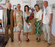 v.l.n.r. Prof. Friedl Madersbacher, NR Carmen Schimanek, Julia Stemberger, Bgm. Hedi Wechner und Stadtchronist Mike Pfeffer