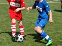 Beim Fußball spielen 