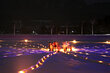 Hunderte Kerzen leuchteten für Menschen in Not in Langkampfen