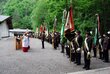 Eröffnungsfeier mit Fahnenabordnungen