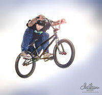 bei der BMX-Show 