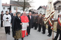 Defilierung bei der erzbischöflichen Visitation von Franz Lackner