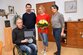 Bgm. Hedi Wechner, VBgm. Mario Wiechenthaler und Sportreferent VBgm. Hubert Aufschnaiter gratulierten Olympiateilnehmerin Nicol Ruprecht zu den Erfolgen in der rhythmischen Sportgymnastik.