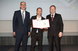 Bei der Verleihung des Staatspreises "Multimedia und e-Business 2013" in Wien: Mag. Günther Klaura (WKÖ), Markus Gwiggner (GF styleflasher.new media), SC Dr. Michael Losch (Bundesministerium für Wirtschaft, Familie und Jugend) (v. l.).