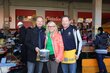 Tombola, Johannes Puchleitner, Maria Kruckenhauser, Lions Obmann Michael Unger