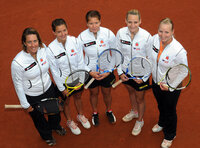 Von li.: Stefanie Haidner, Isabella Reibmayr, Caroline Nothnagel, Nadine Weinbaur, Sandra Gwiggner