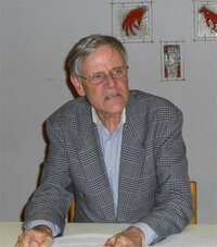Univ.Prof. Dr. Peter Stöger bei seinem Vortrag