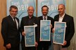 LHStv Anton Steixner gratulierte den Drei-Sterne-Gewinnern Wörgl (vertreten durch Andreas Hauser von den Stadtwerken), Schwaz (vertreten durch Stadtrat Hermann Weratschnigg) und Kufstein (vertreten durch Umweltreferent Stefan Hohenauer). 