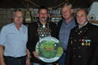 Mohn Manfred, Schützenkönig Taxacher Andreas, Rampl Hermann, OSCHM Bauhofer Alfred