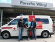 Andreas Maier (Betriebsleiter Porsche Wörgl), Manfred Greiderer (Standortmanager RK - Wörgl), Levent Ariduru (Porsche Wörgl Service - Berater).