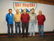 Der neue Vorstand mit G.Reiter , P.Hausberger , A.Rieder, Sektionsleiter R. Foidl , G.Exenberger.