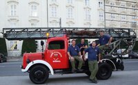 Wörgler Florianijünger beim  Oldtimercorso 