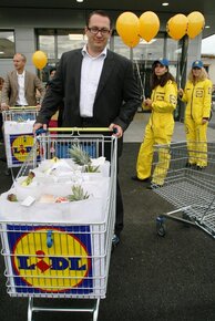   Foto, LIDL-Niederlassungsleiter Dietmar Stelzl 