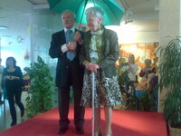 203 Jahre auf dem Catwalk - Karl Stoll (100) und Leni Mehr (103)