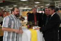 Journalisten im Gespräch mit Bgm. Arno Abler und GR Erich Lettenbichler