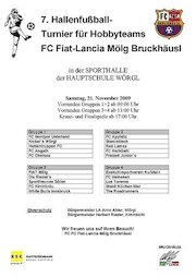 Fußball-Hallenturnier für Hobbymannschaften