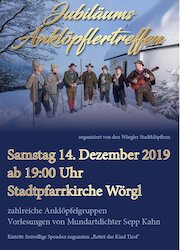 Jubiläums Anklöpflertreffen
