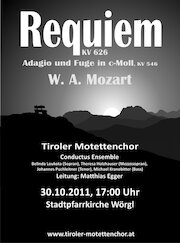 Plakat zum Requiem