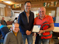 SM Hubert Aufschnaiter, Johann Schilchnmaier Bezirksobmann ASVÖ, OSM Alfred Bauhofer