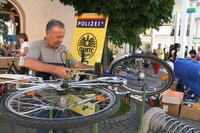 die Fahrradcodierungen wurden vom ÖAMTC kostenlos durchgeführt