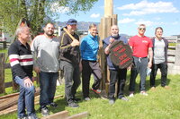 Das „Buggler-Team“ der SPÖ Wörgl – von links Peter Holzer, Bastian Wiedl, Christian Lenzi, Peter Lettenbichler, Norbert Graus, Andreas Kovacevic und Benedikt Mayerl