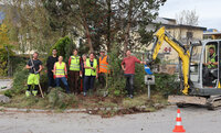 Verschönerungsgruppe mit Mittarbeiter des Bauhof Wörgl