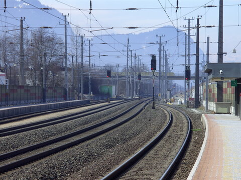 Bahnhof Wörgl Kundl, Weichenbereich West