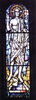 Eines der schönen Mosaikfenster der ehemaligen Spitalskirche